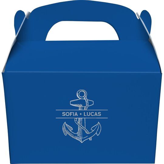 Anchor Gable Favor Boxes